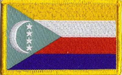 Comoros World Flag Patch