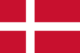 Denmark 3′x5′ Nylon Flag