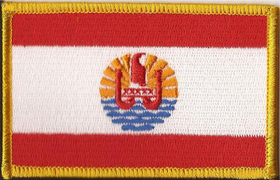 French Polynesia World Flag Patch