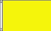 full size polyester solid yellow flag