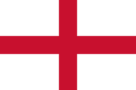 England 3'x5' Nylon Flag