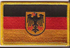 Germany with Eagle World Flag Patch