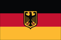 Germany Flag with Eagle