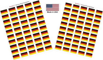 Germany flag sheet stickers