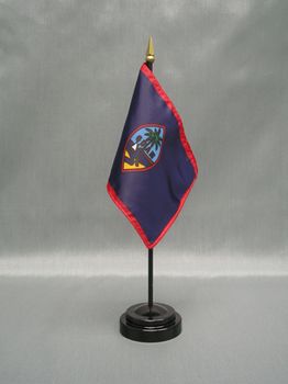 Guam Deluxe Rayon Miniature Flag