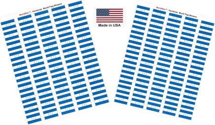 Honduras flag sheet stickers