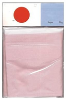 Japan polyester flag in its packaging