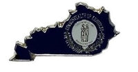 State Map Shape Pins Flag Background