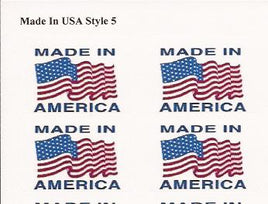 Made in America Sheet Stickers