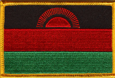 Malawi World Flag Patch