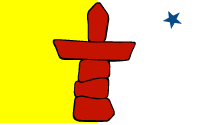 Nunavut Polyester Flag