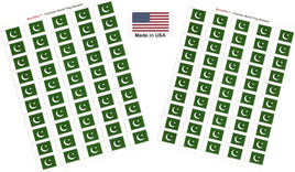 Country Flag Sheet Stickers P-S