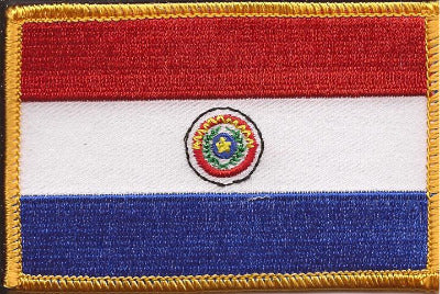 Paraguay World Flag Patch
