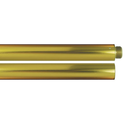 Gold aluminum indoor flagpole