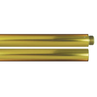 Gold aluminum indoor flagpole