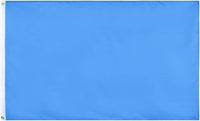 Blue Polyester Flag