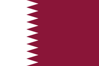 Qatar polyester flag