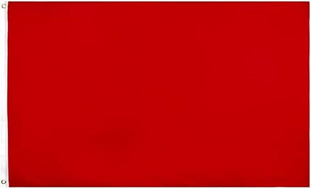 Red Polyester Flag