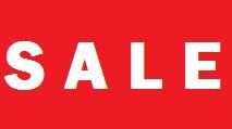 Red Sale Flag