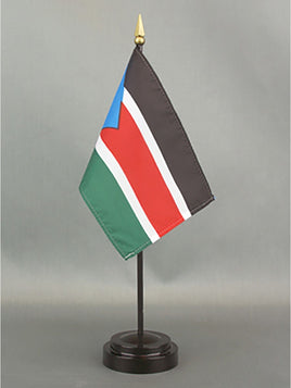 South Sudan Deluxe Miniature Flag