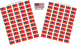 Country Flag Sheet Stickers T-Z