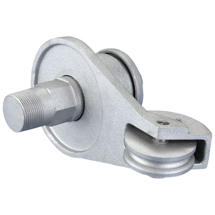 Eder HDT-1 Heavy-Duty Flagpole Truck - Threaded, Revolving, Single Pulley