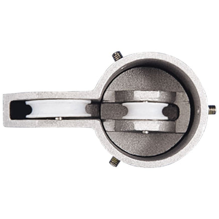 Eder IH-1 Internal Halyard Flagpole Truck - Rope Style, Cap Style, Stationary