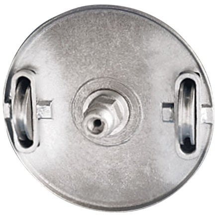 Eder Extra Heavy-Duty Flagpole Truck - Threaded, Revolving, Double Pulley