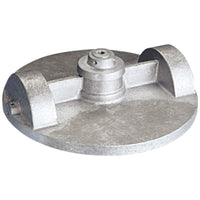 Eder Extra Heavy-Duty Flagpole Truck - Threaded, Revolving, Double Pulley