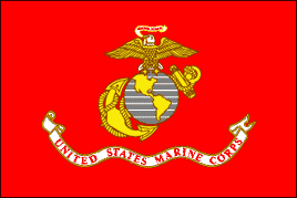 US Marine Corps Polyester Flag - 3′x5′