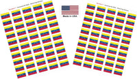 Country Flag Sheet Stickers T-Z