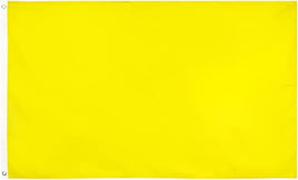Yellow Polyester Flag