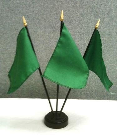 3 Hole Black Plastic Flag Stands