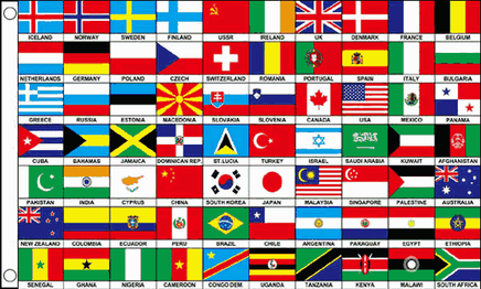 70 Nations Flag