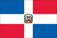 Dominican Republic 3'x5' Nylon Flag