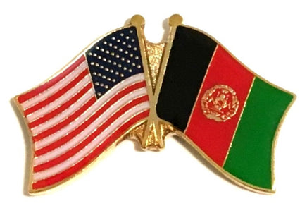 Afghanistan Friendship Flag Lapel Pins