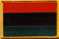 African American Flag Patch