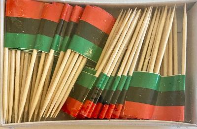 African American Toothpick Flags