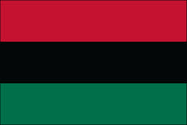 Afro-American 3'x5' Nylon Flag