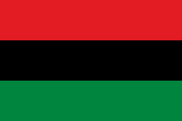 Afro-American 3'x5' Polyester Flag