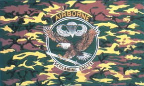 Airborne Camo Polyester Flag - 3'x5'