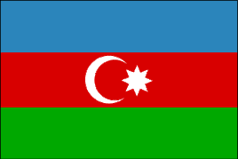 Azerbaijan Polyester Flag
