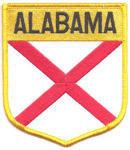 Alabama State Flag Patch - Shield