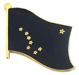 Alaska State Flag Lapel Pin - Single