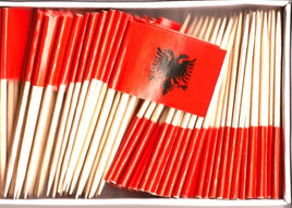 Albania Toothpick Flags