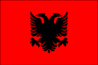 Albanian Polyester Flag