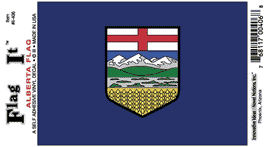 Alberta Flag Decal