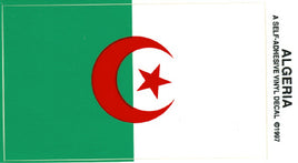 Algerian Vinyl Flag Decal