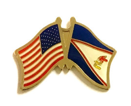 American Samoan Friendship Flag Lapel Pins