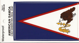 American Samoan Vinyl Flag Decal